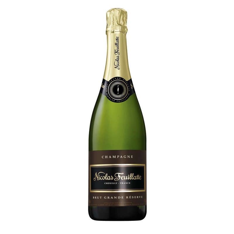 NICOLAS FEUILLATE Champagne Brut Grande Réserve 12° 75cl NICOLAS FEUILLATE Champagne Brut Grande Réserve 12° 75cl